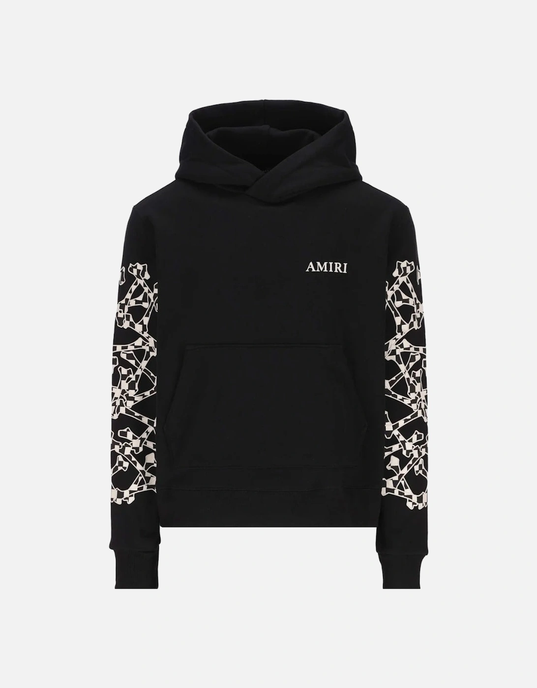 Checkered Bones Black Hoodie, 4 of 3