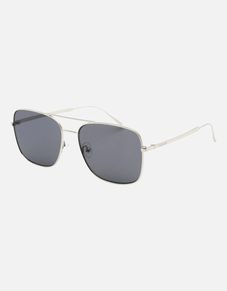 Ck19153S 045 Silver Sunglasses