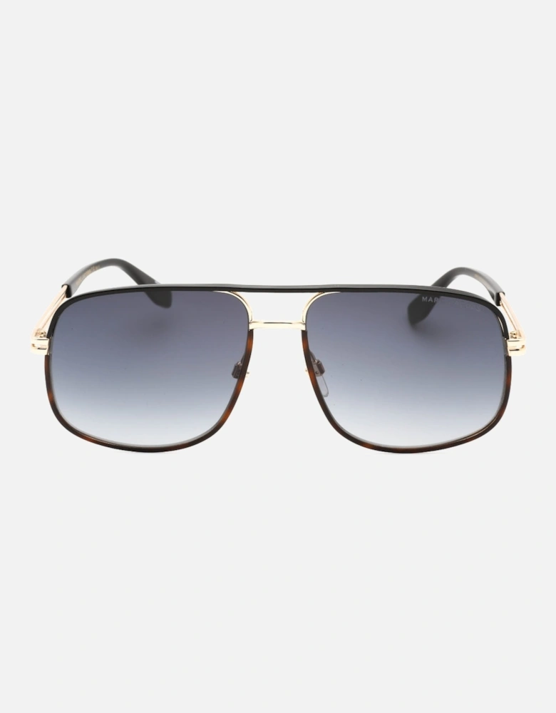 Marc Jacob 470 006J 9O Havana Gold Sunglasses