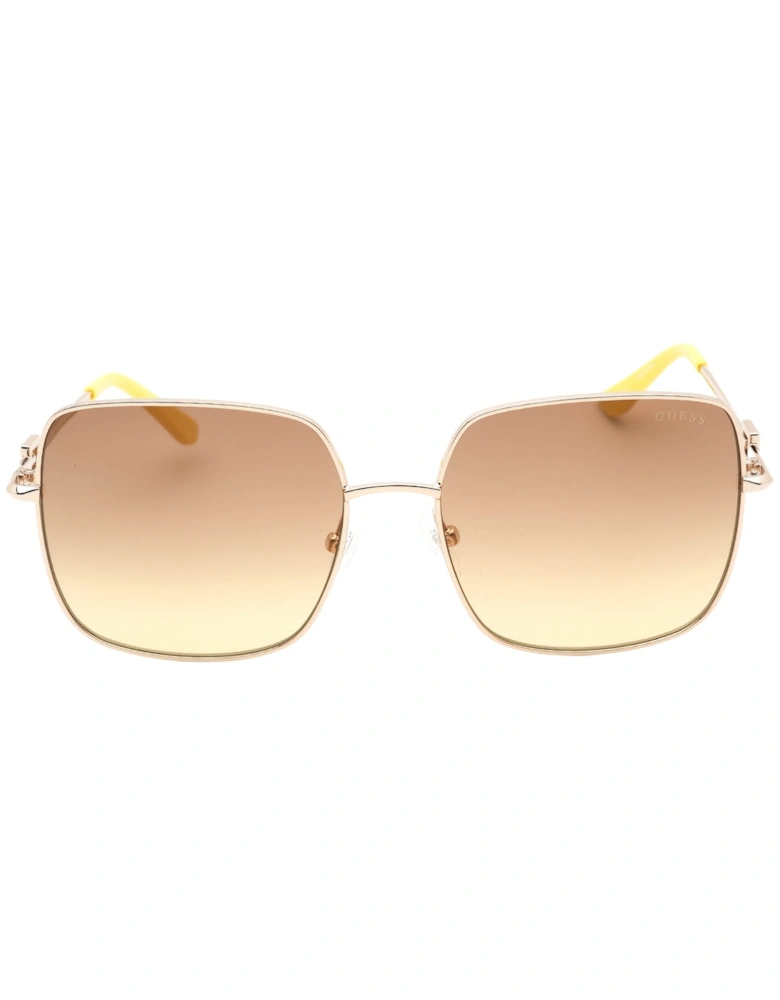 Gu7906 H 32F Gold Sunglasses