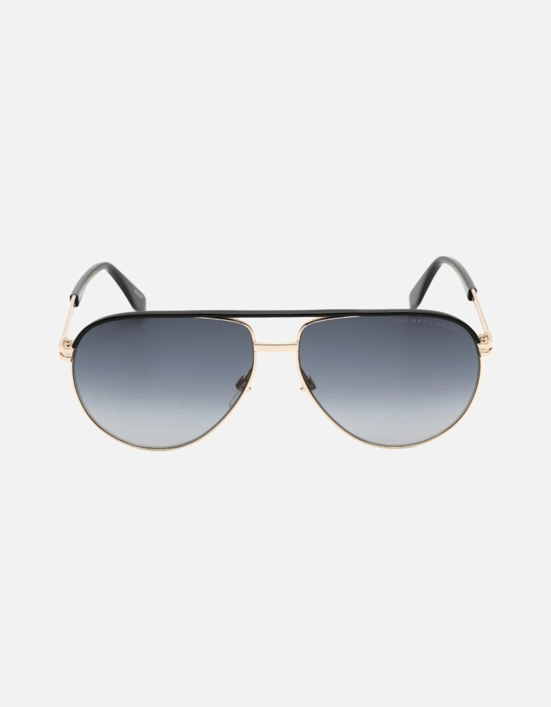 Marc Jacob 474 0Rhl 9O Gold Sunglasses