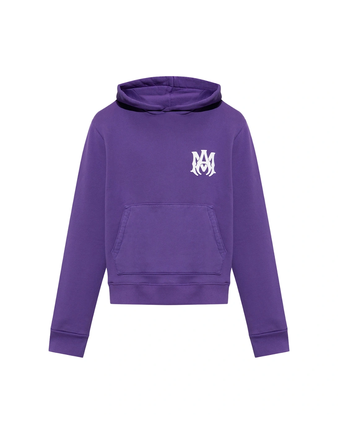 Men's Amiri Ma Logo Purple Hoodie - Size: 36