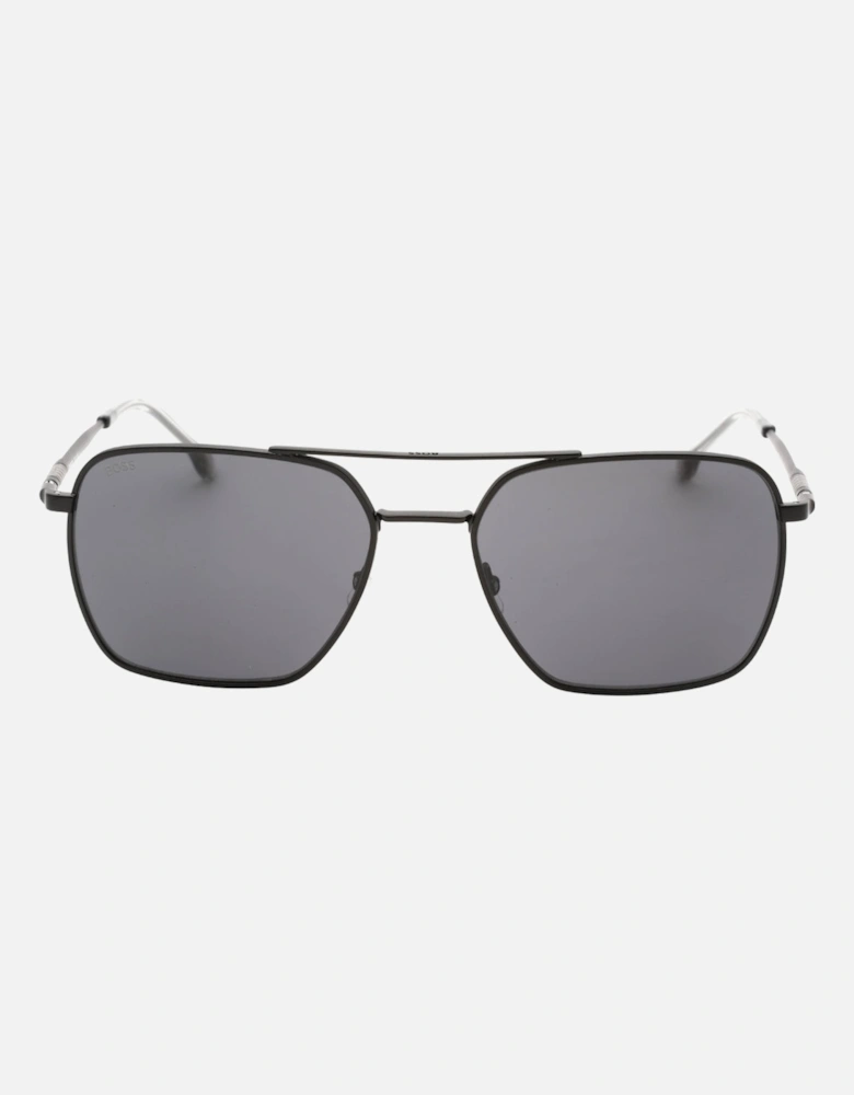 1414 0003 Ir Black Sunglasses