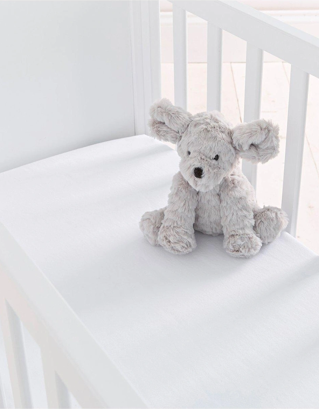 Safe Nights 2 x Fitted Sheets, Crib, 2 of 1