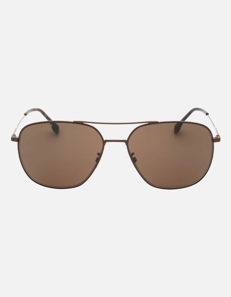 1218 F Sk 01Ot 70 Brown Sunglasses