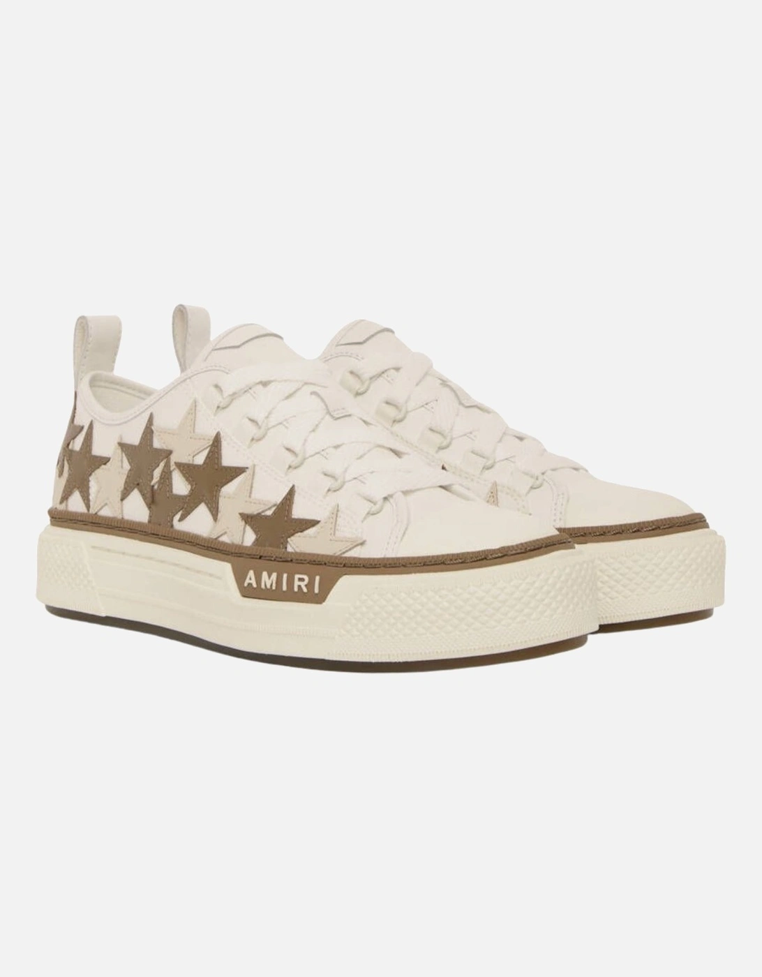 Stars Court Low White Sneakers