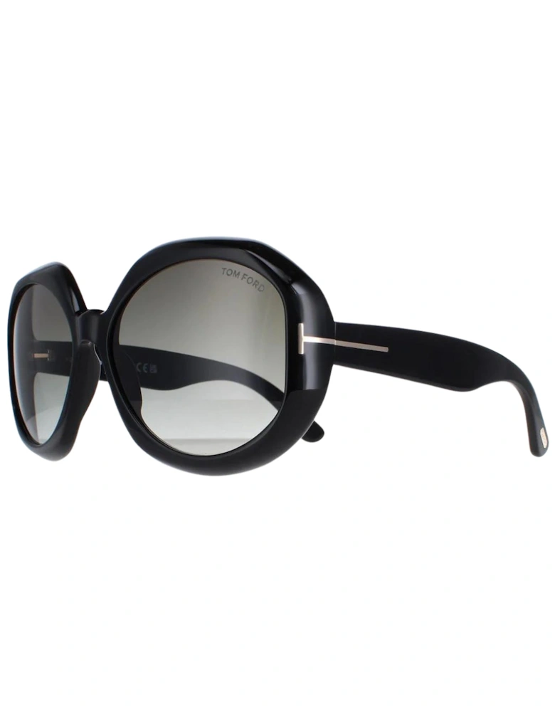 Ft1011 01B Georgia Black Sunglasses