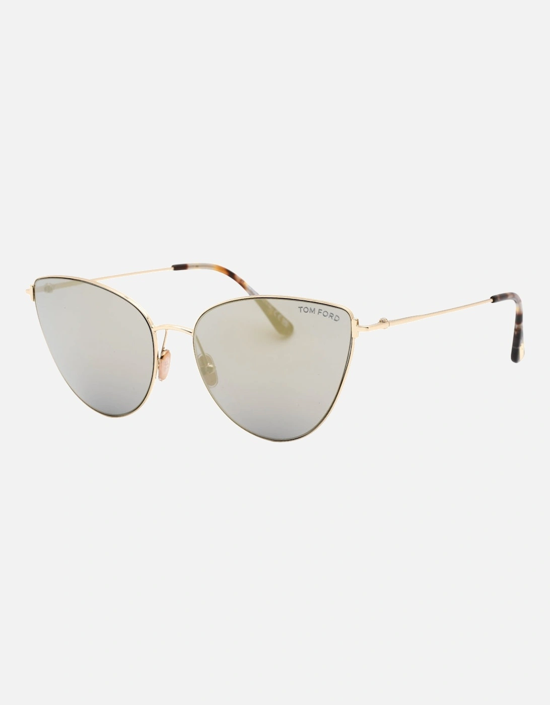 Ft1005 28B Anais 02 Shiny Rose Gold Sunglasses