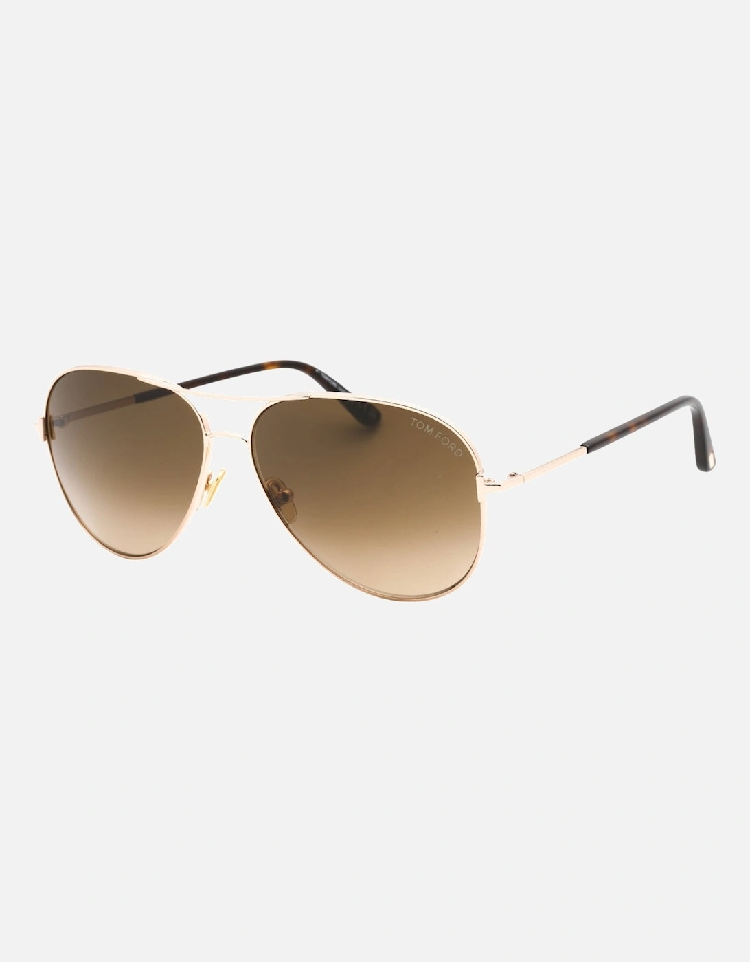 Ft0823 Clark 28F Shiny Rose Gold Sunglasses