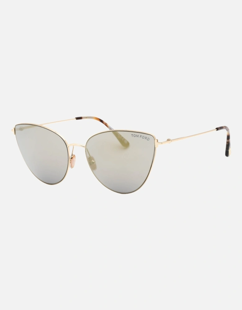 Ft1005 32C Anais 02 Gold Sunglasses