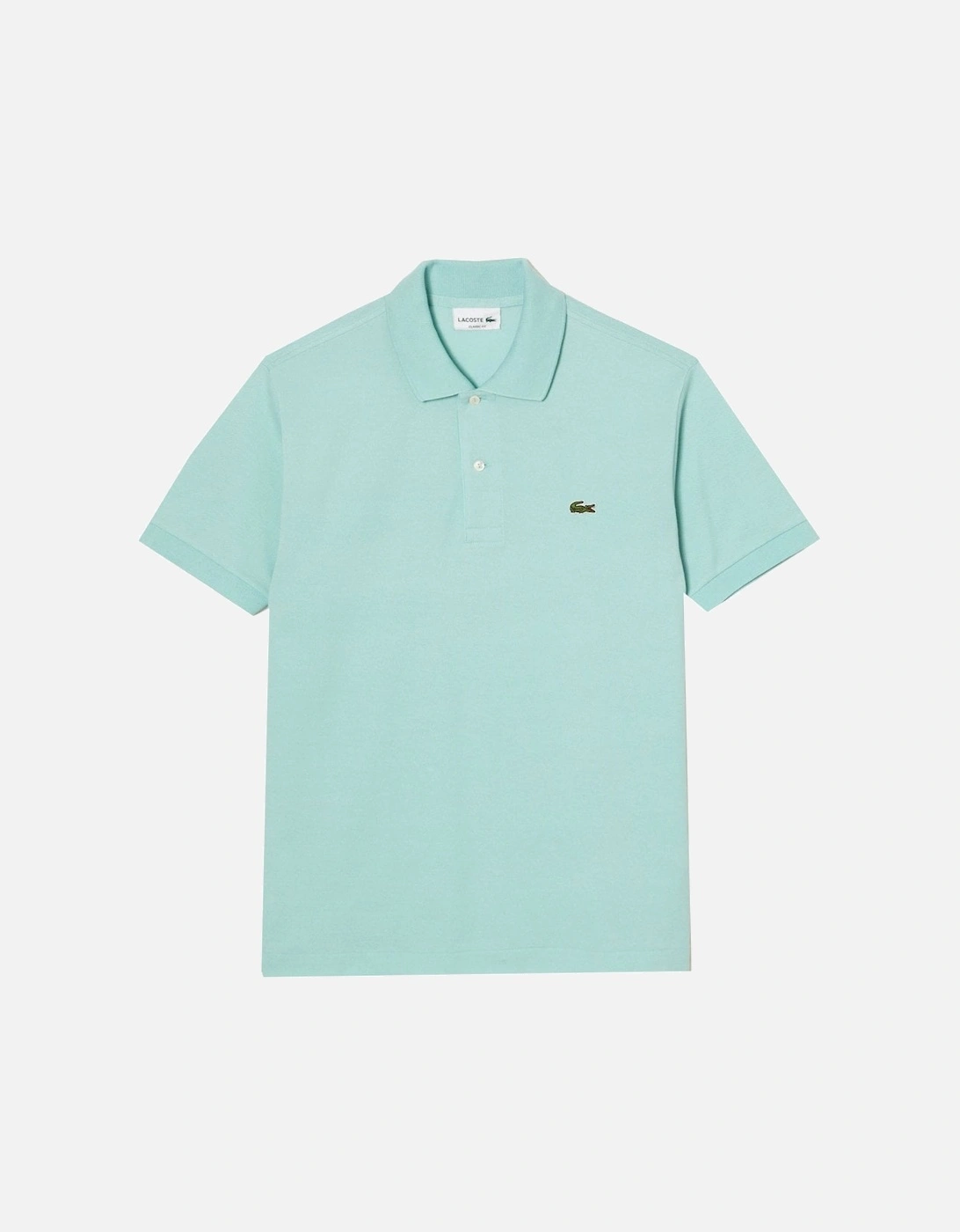 Men's Mint Green Classic Short Sleeved Polo Shirt, 4 of 3