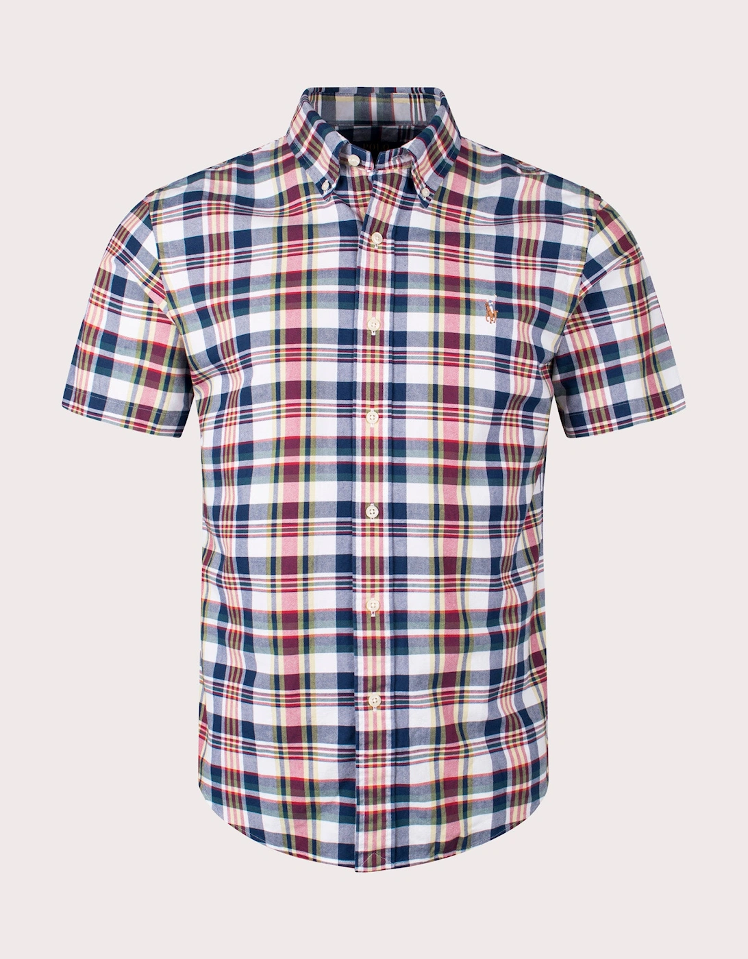 Custom Fit Short Sleeve Classic Oxford Shirt, 4 of 3