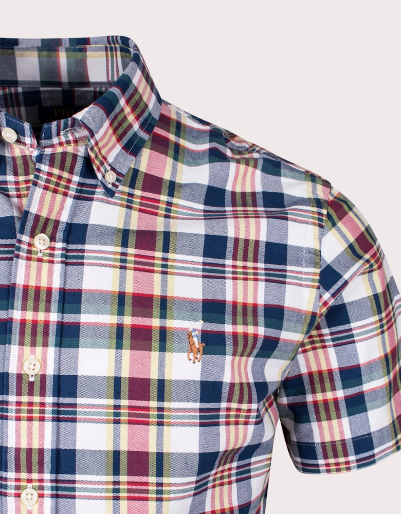 Custom Fit Short Sleeve Classic Oxford Shirt