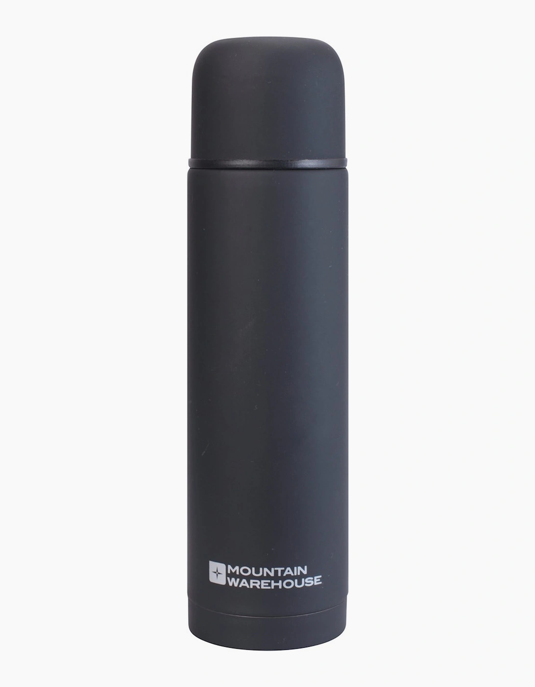 Mountain Warehouse Unisex Black Rubberised 500Ml Flask - Size: One Size