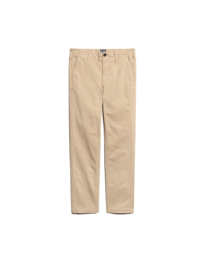 Mid Rise Chino - Brown