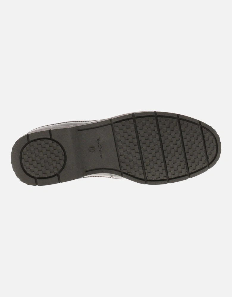 Mens Shoes Work Ben Strum Lace Up black UK Size