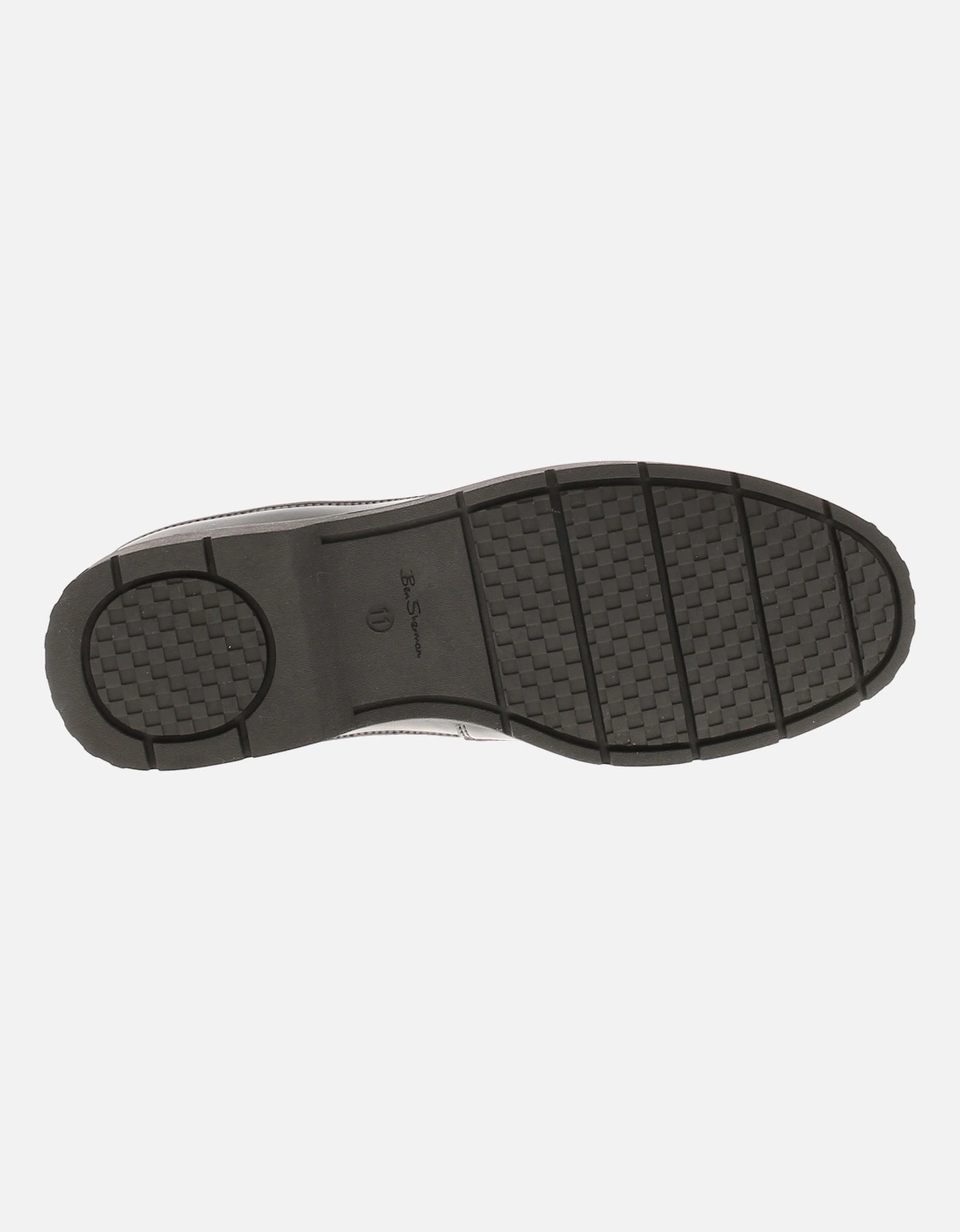 Mens Shoes Work Ben Strum Lace Up black UK Size