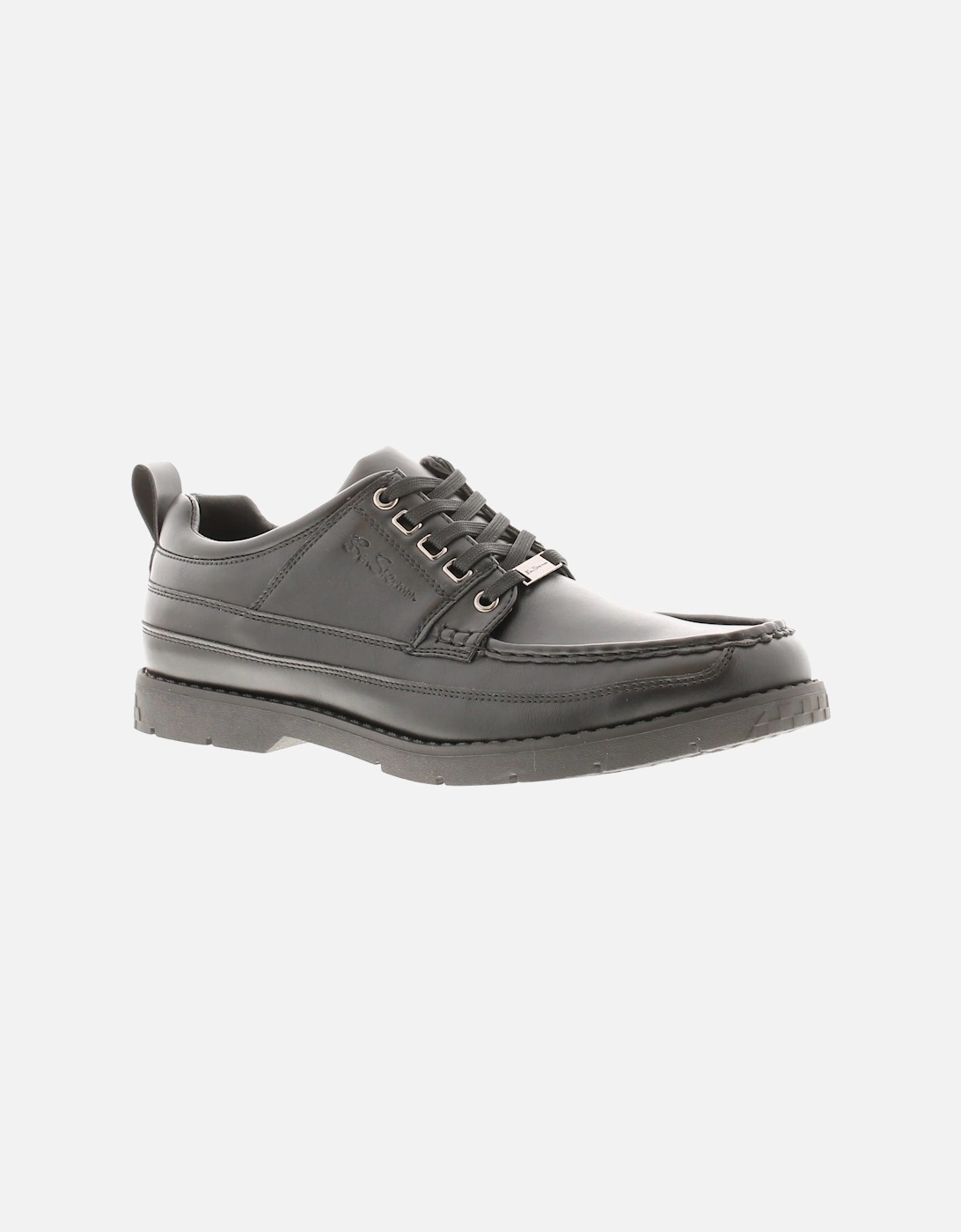 Mens Shoes Work Ben Strum Lace Up black UK Size, 6 of 5