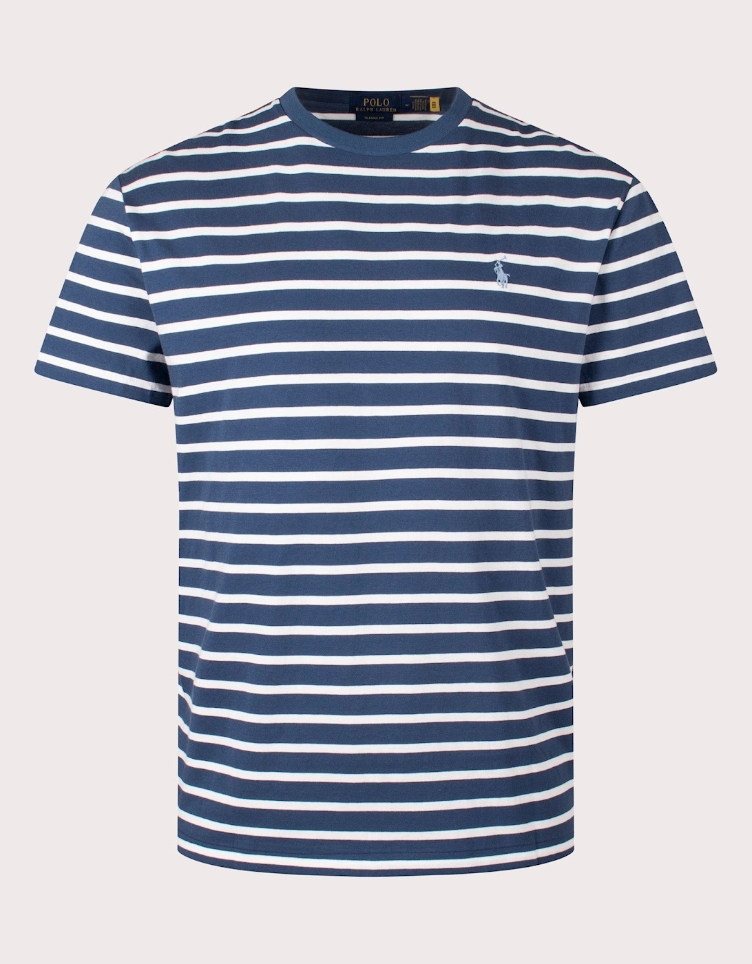 Classic Fit Striped Jersey T-Shirt, 4 of 3