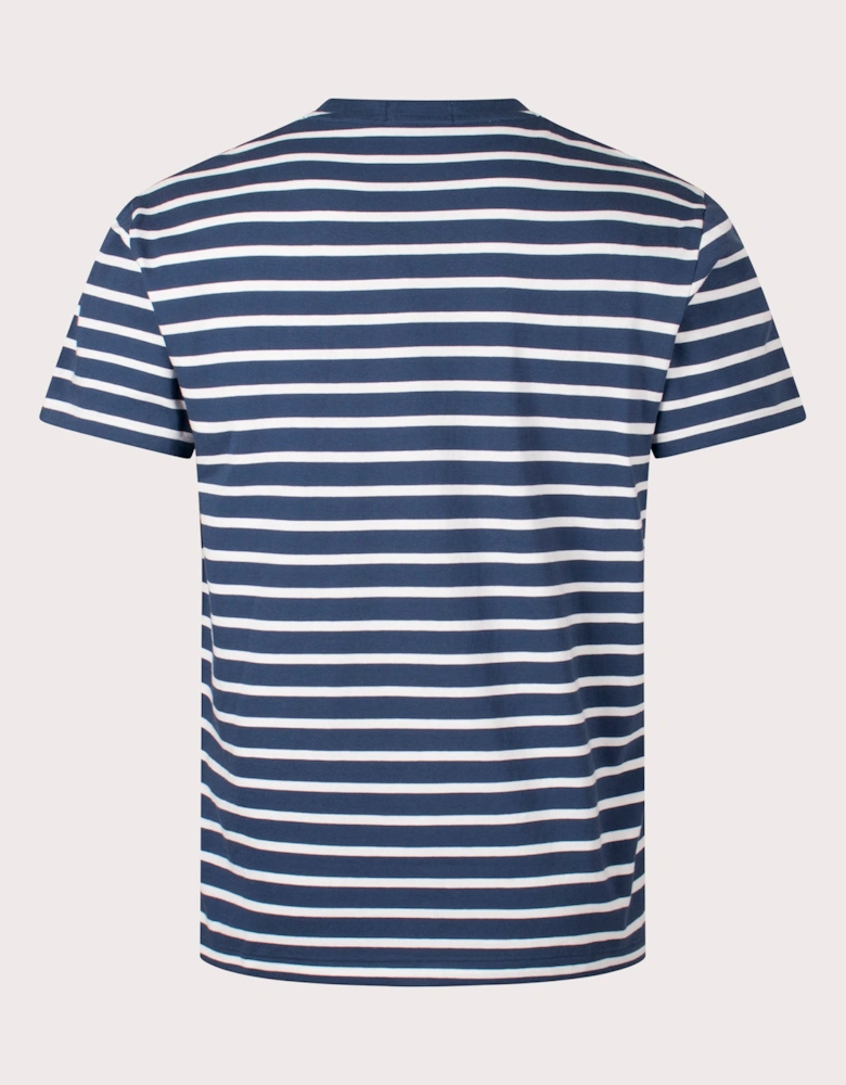 Classic Fit Striped Jersey T-Shirt