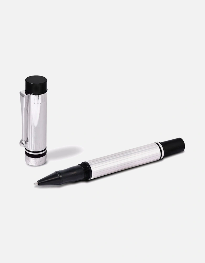Filigree Roller Pen - Multiline Silver