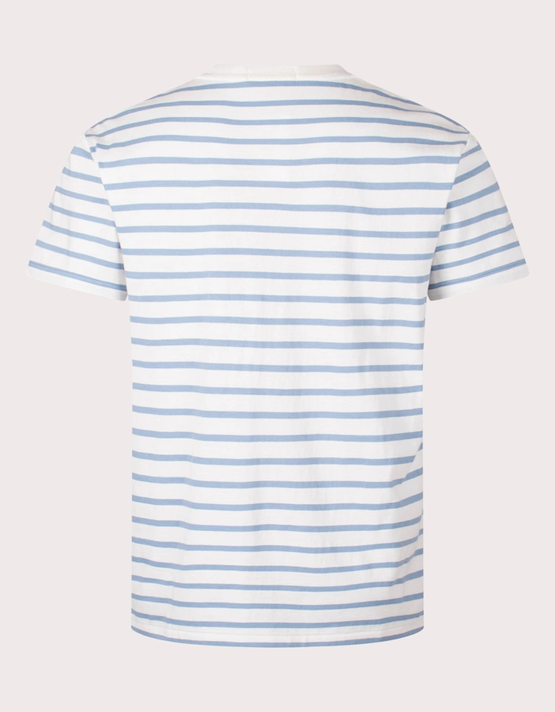 Classic Fit Striped Jersey T-Shirt