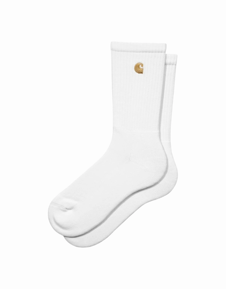 Chase Socks - White