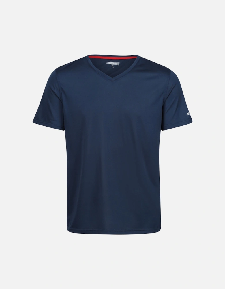 Mens Fingal V Neck Short Sleeve T Shirt