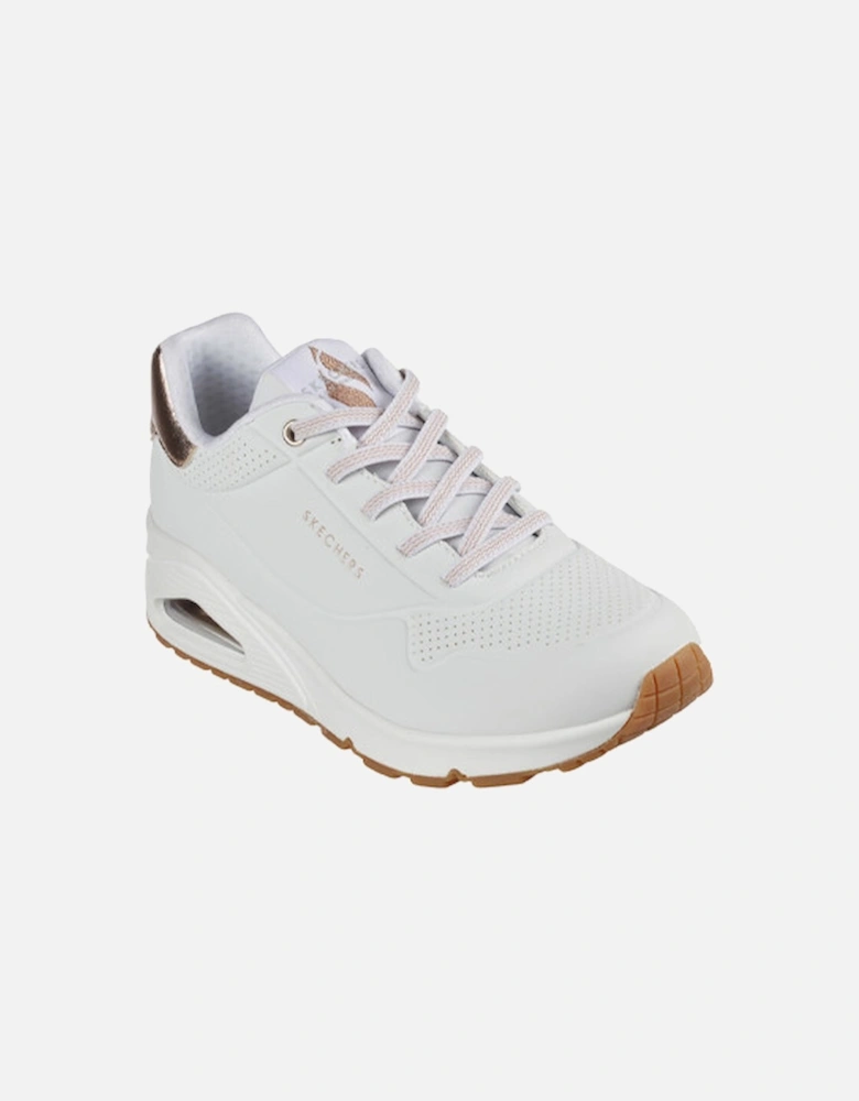 Women's Uno - Wonderer Shimmer Away White/Rose Gold