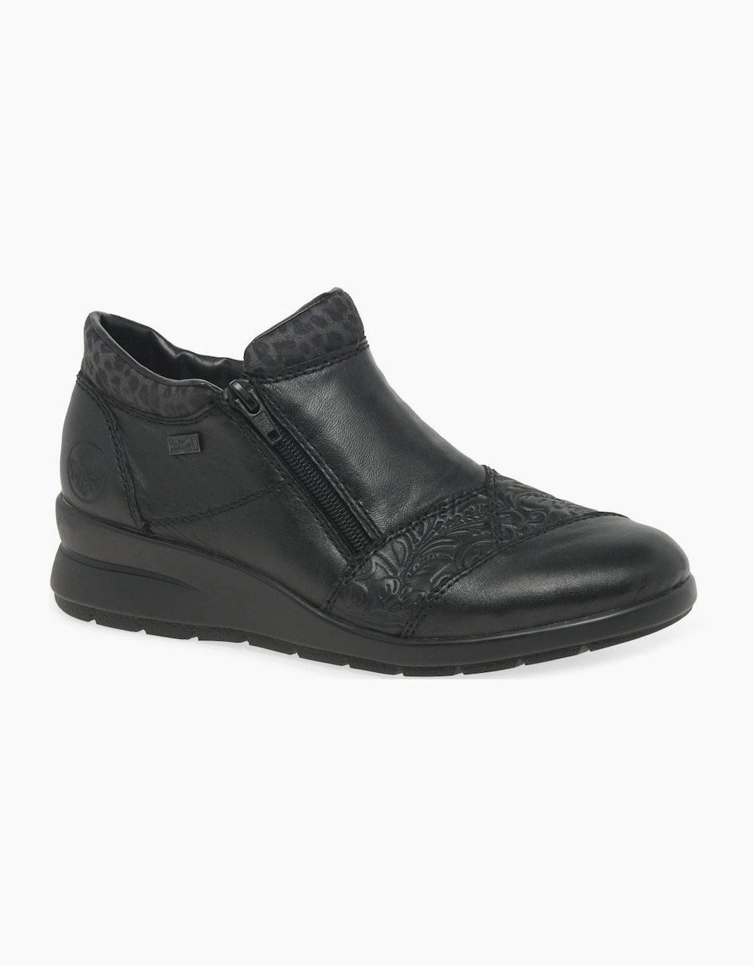 Rieker Women's Black Josie Ankle Boots - Size: 6.5