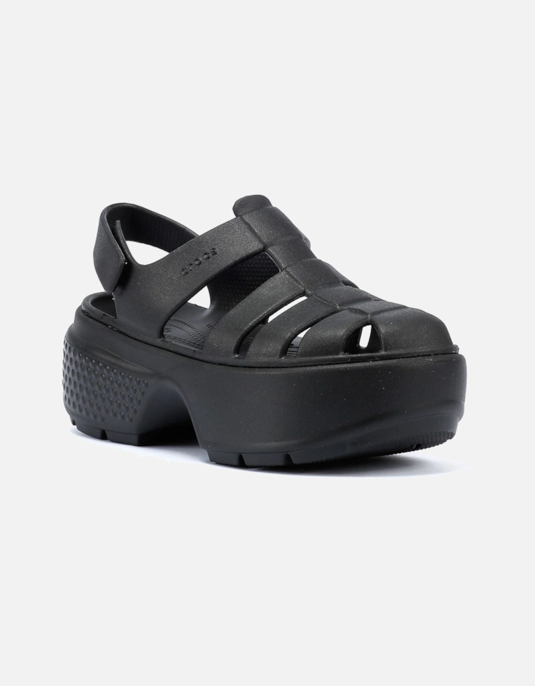 Stomp Fisherman Women's Black Sandals