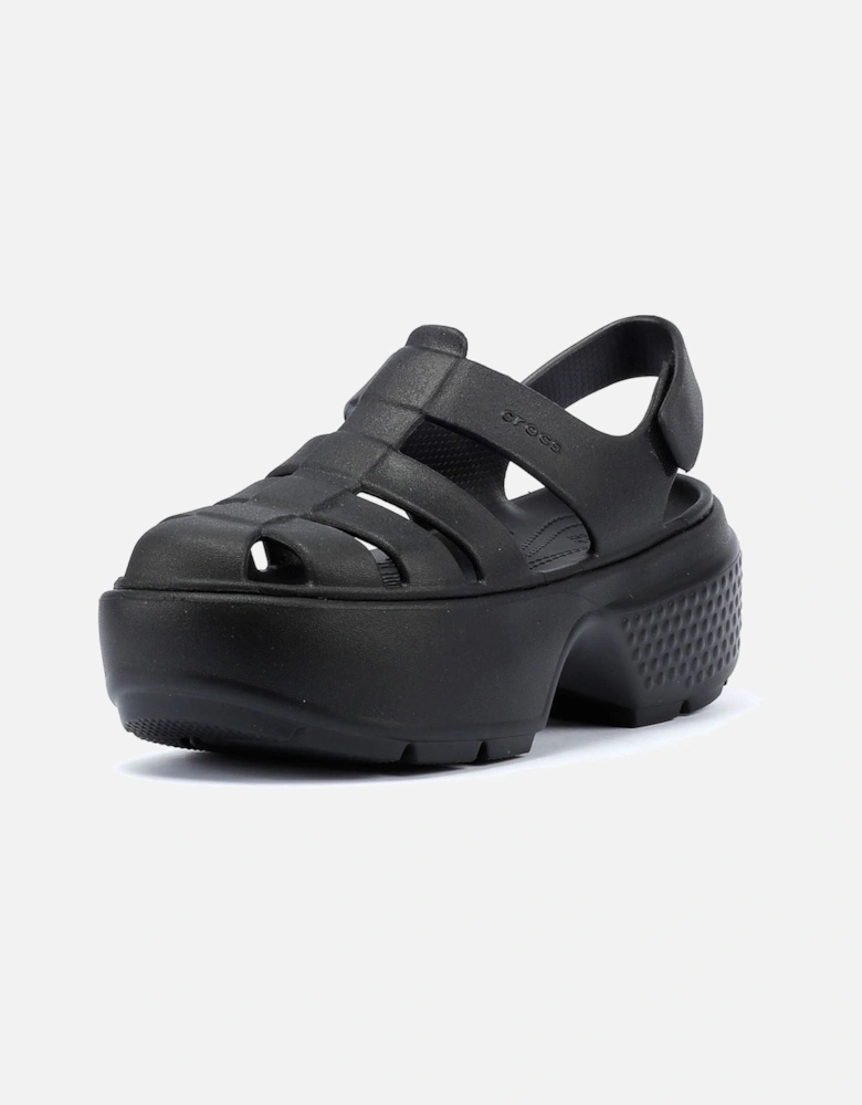 Stomp Fisherman Women's Black Sandals