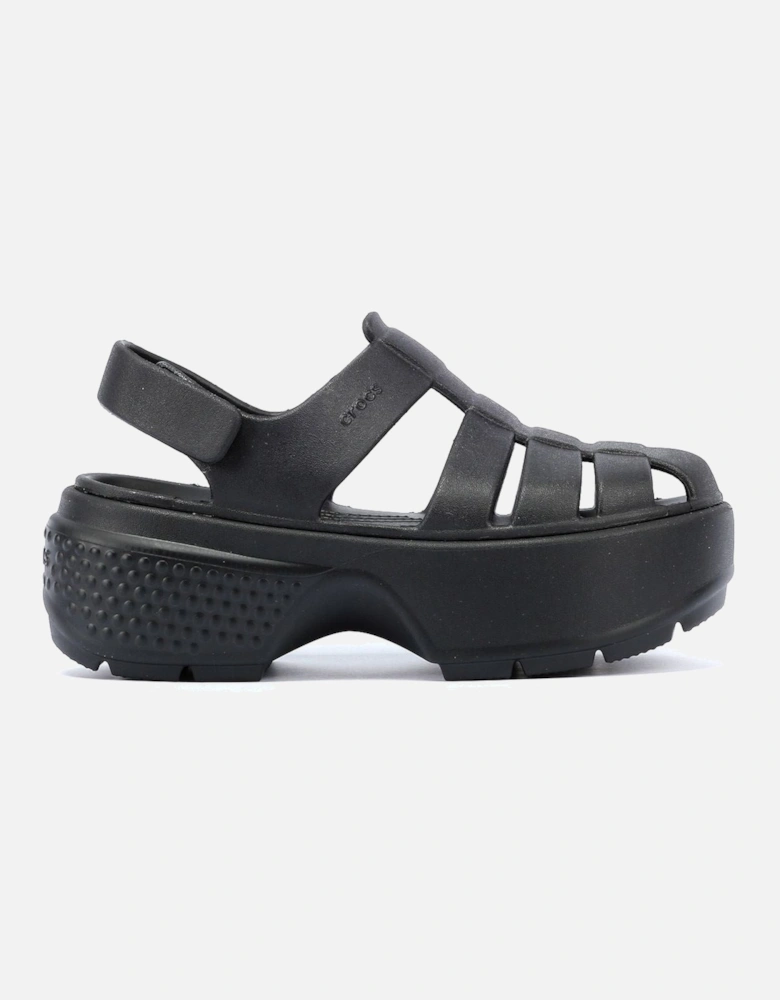 Stomp Fisherman Women's Black Sandals