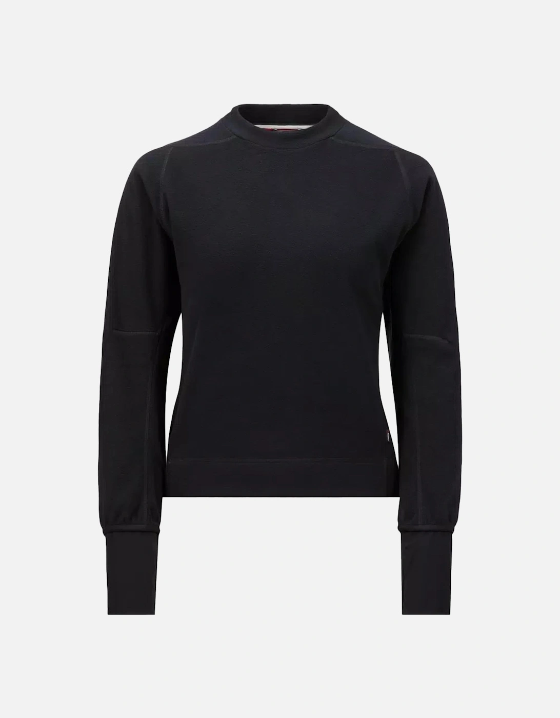 Womens Layering Sweatshirt Black, 7 of 6