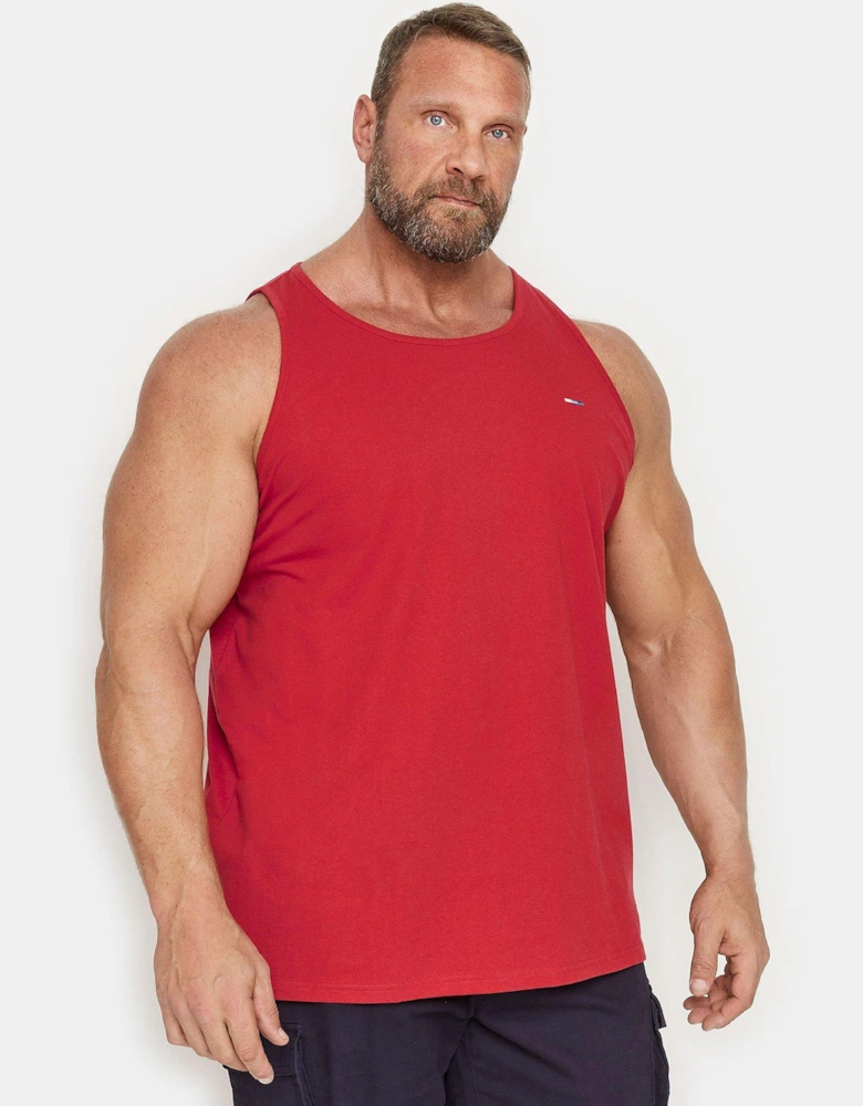 Marl Vest - Red