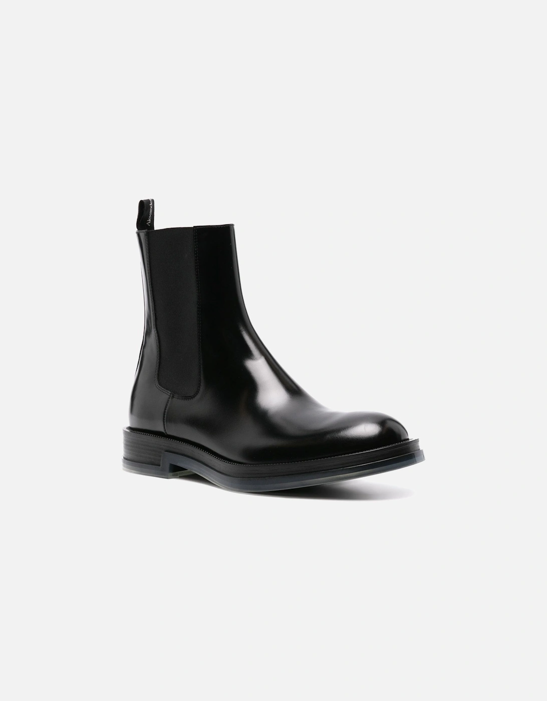 Leather Chelsea Boot Black