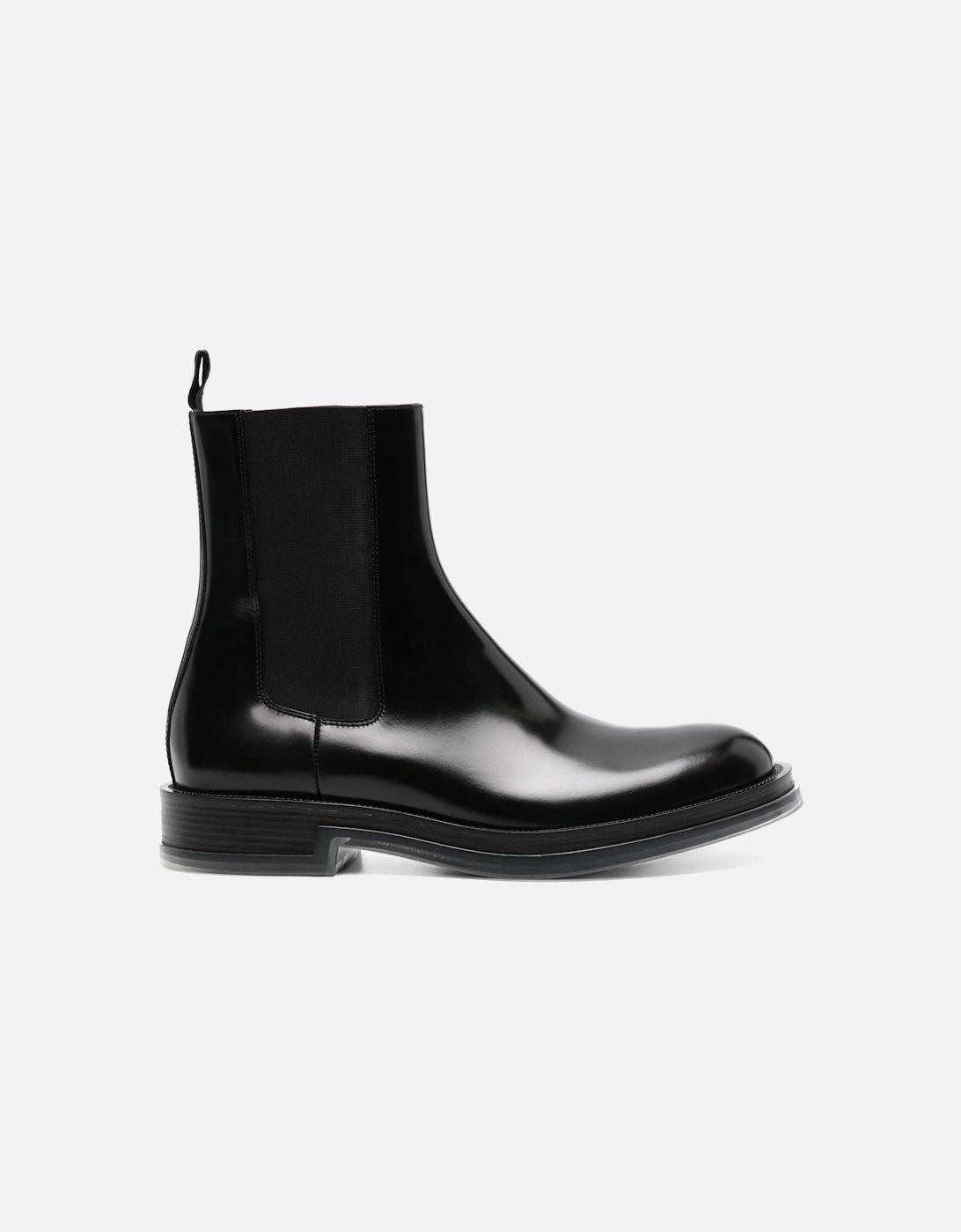 Leather Chelsea Boot Black, 6 of 5