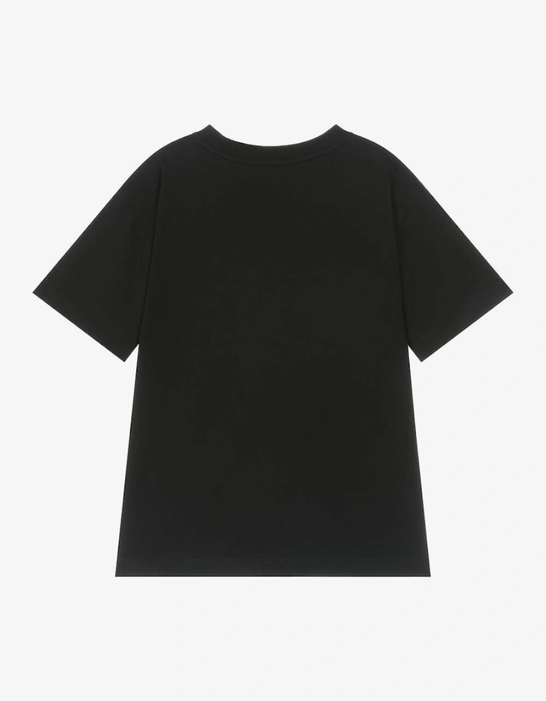 BLACK MAXI T SHIRT H7M03R