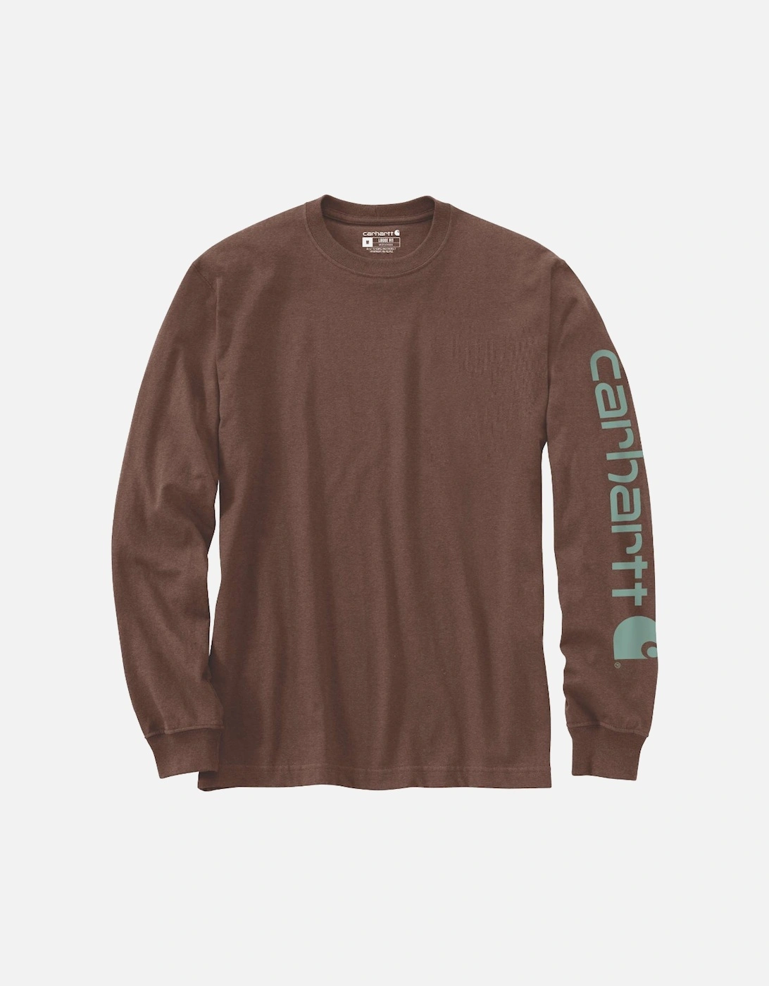 Carhartt Sleeve Logo Long Sleeve T-Shirt, 2 of 1