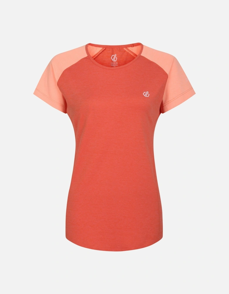 Womens/Ladies Corral Marl Lightweight T-Shirt