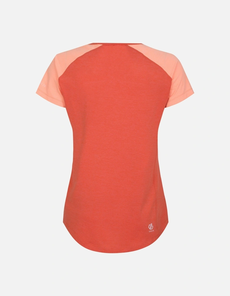 Womens/Ladies Corral Marl Lightweight T-Shirt