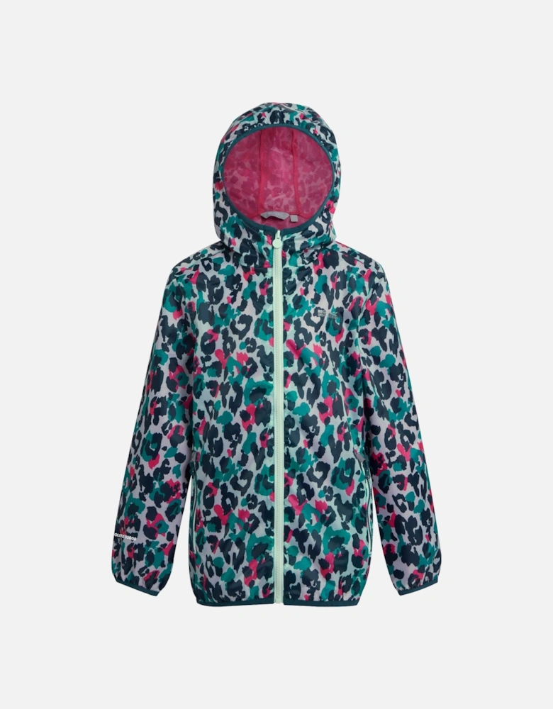 Great Outdoors Childrens/Kids Printed Lever Waterproof Packaway Jacket