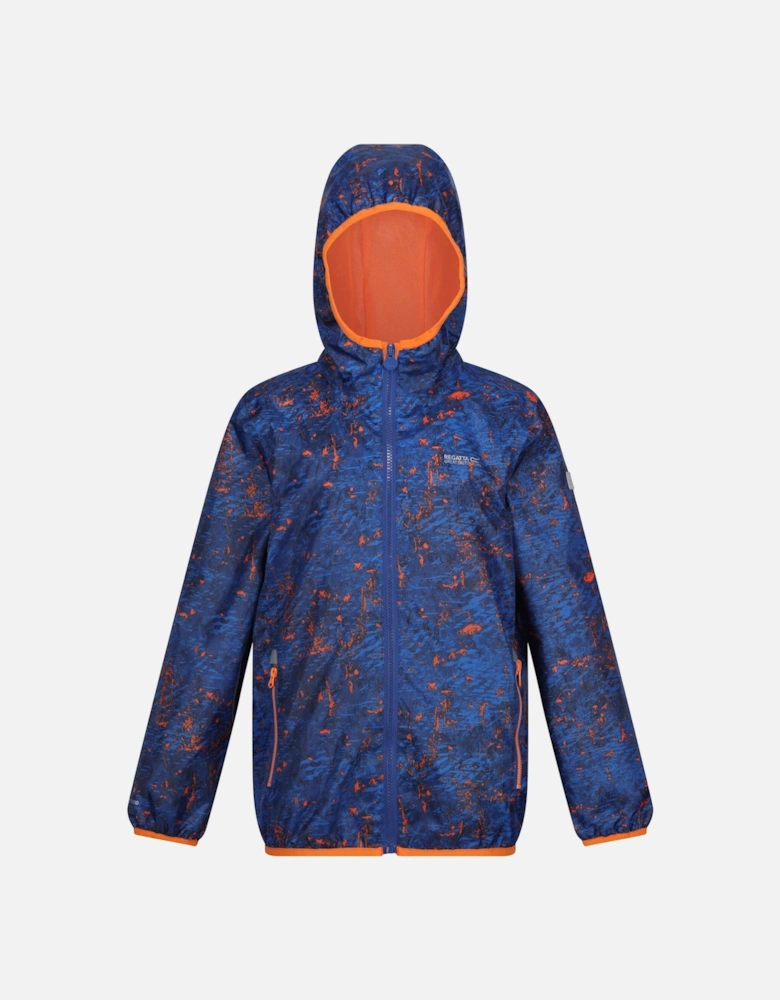 Great Outdoors Childrens/Kids Printed Lever Waterproof Packaway Jacket