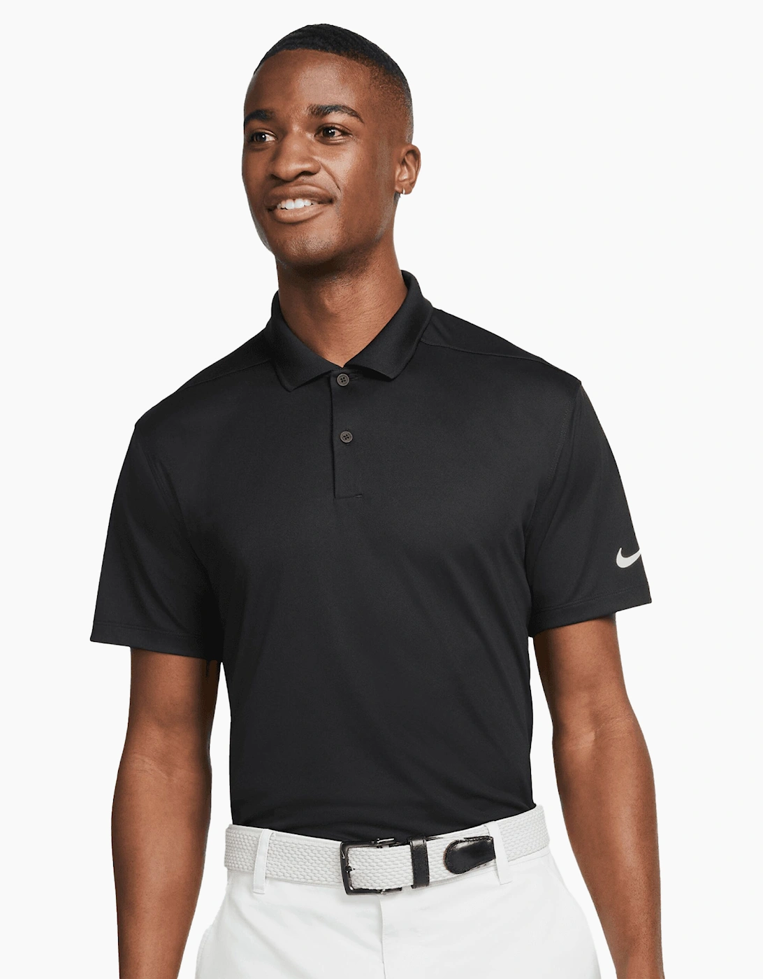 Nike Men's Black Victory Dri-Fit Polo Shirt - : M