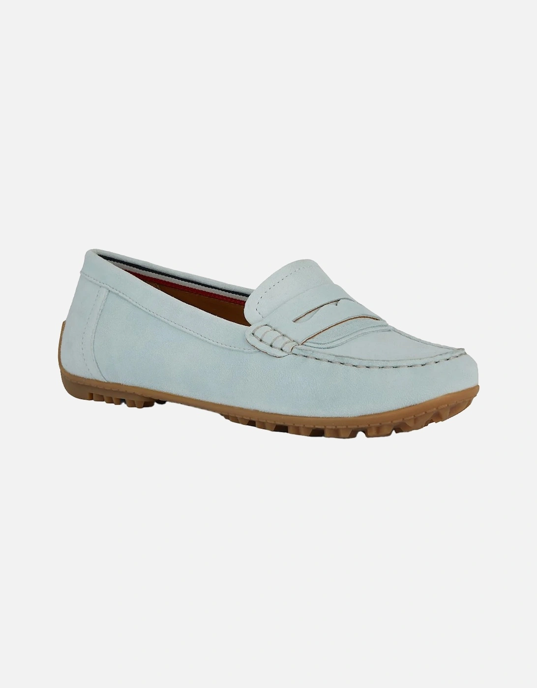 Womens/Ladies Kosmopolis Suede Moccasins, 5 of 4
