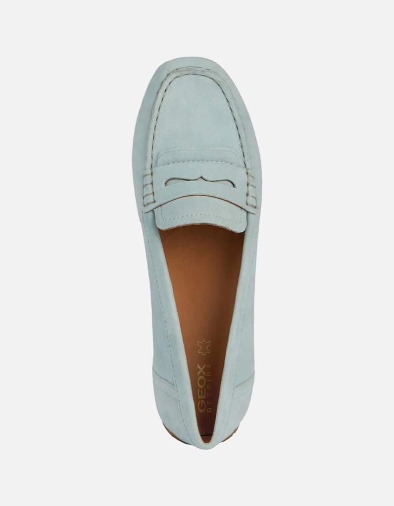 Womens/Ladies Kosmopolis Suede Moccasins