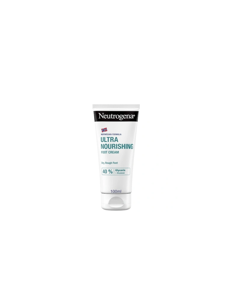 Norwegian Formula Nourishing Foot Cream for Dry/Damaged Feet 100ml - Neutrogena