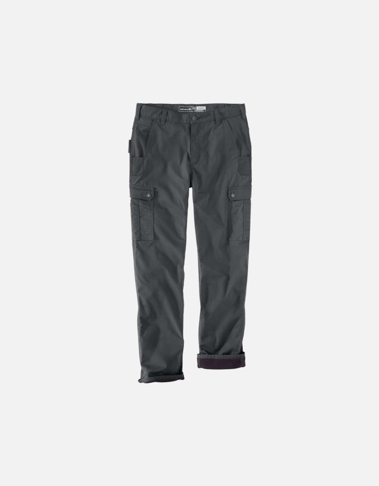 Carhartt Mens Ripstop Cargo Fleece Lined Work Pants