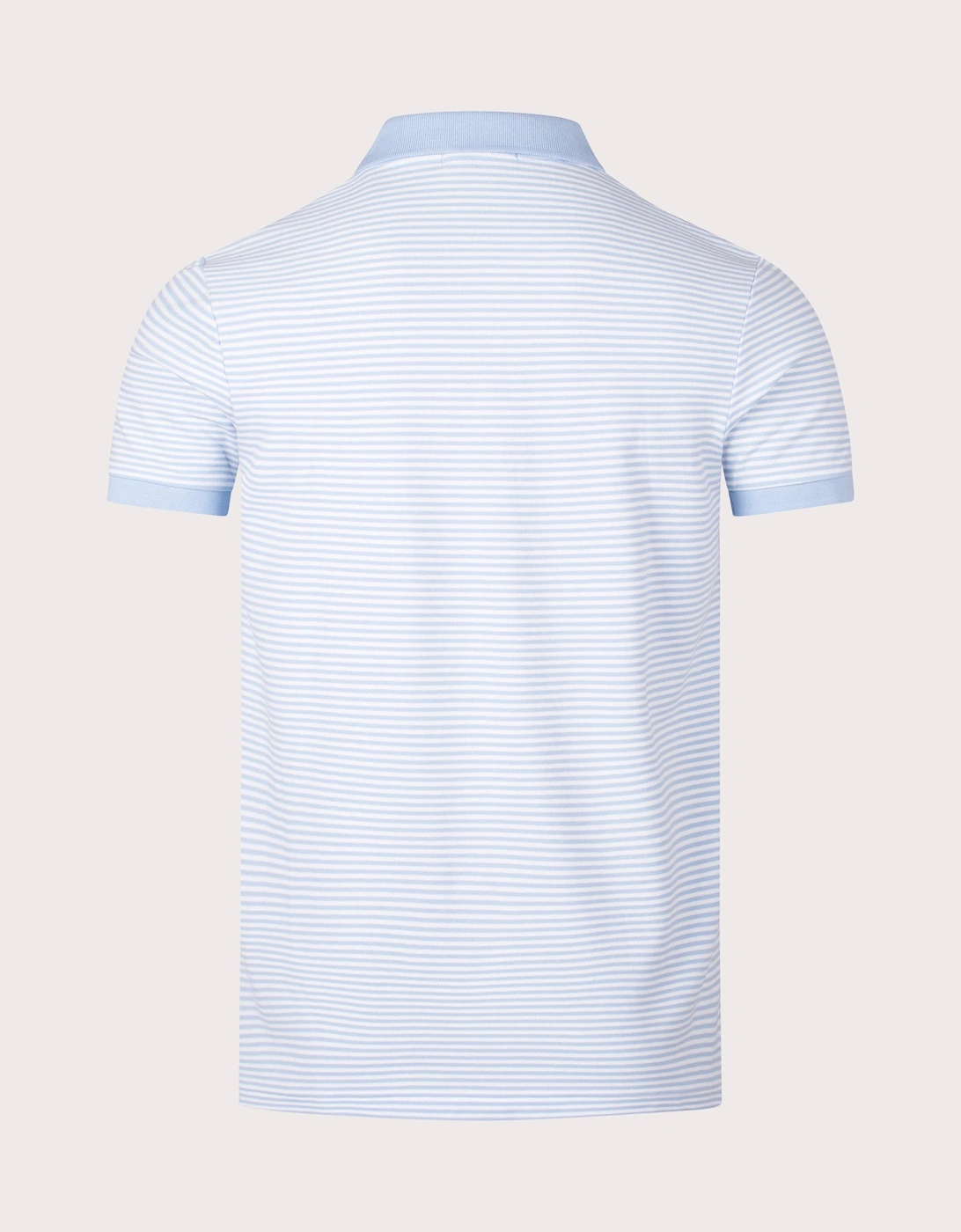 Custom Slim Fit Stretch Mesh Polo Shirt