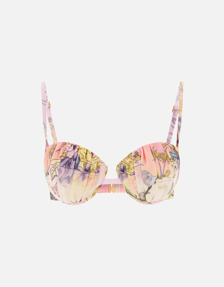 Cynthia Cupped Textured Glitter Bikini Top